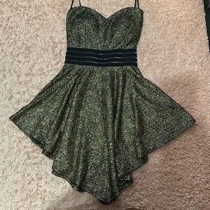 Gold Glitter Dress